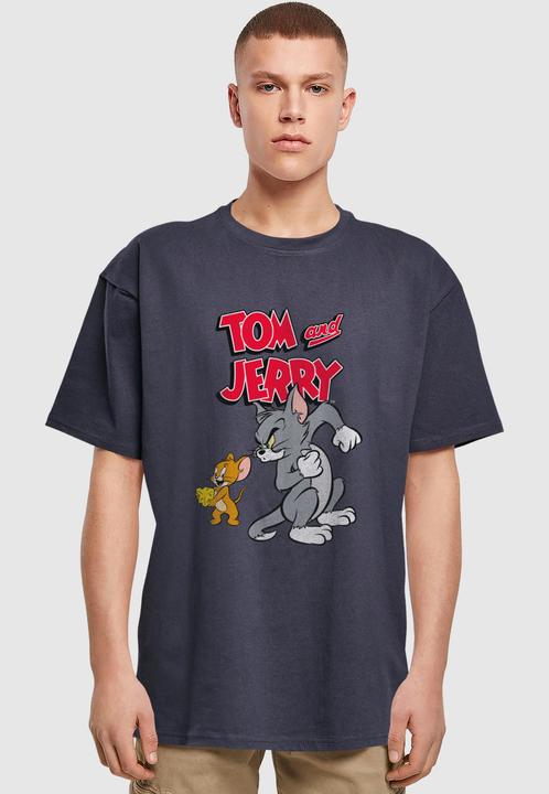 Produktbild Merchcode Tom and Jerry - Cheese Graphic Heavy Oversize Tee - 197673 (L)