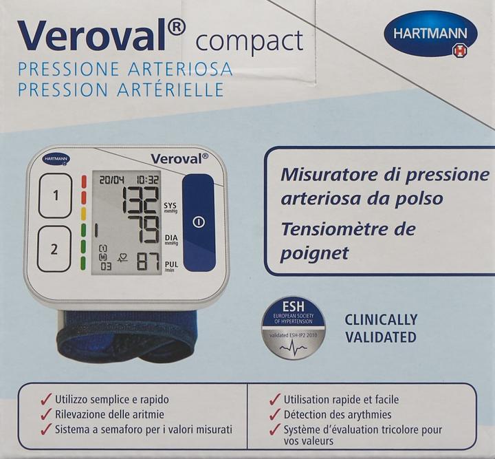 Image du produit Veroval compact (Tensiomètre au poignet)