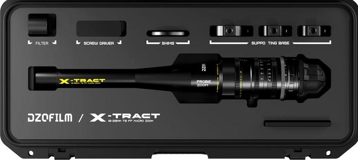 Dzofilm X-TRACT 18-28mm T.8 FF 0° Probe Macro Zoom Lens (Monture L, Plein format)