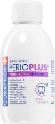 Actual product image Curaprox PerioPlus + Forte Mouthwash (Oral Rinse) 200 ml (200 ml, Mouthwash)