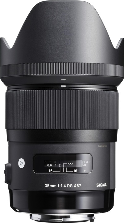 Immagine prodotto Sigma 35 mm, f/1,4 DG HSM ART Canon EF (Canon EF, Canon EF-S, Full-frame, APS-C / DX)