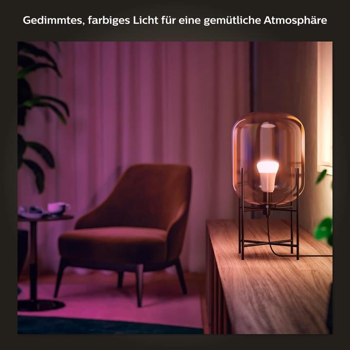 Actual product image Philips Hue White & Color Ambiance BT (E27, 806 lm, 4 x)