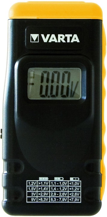 Productafbeelding Varta LCD Digitale Batterijtester