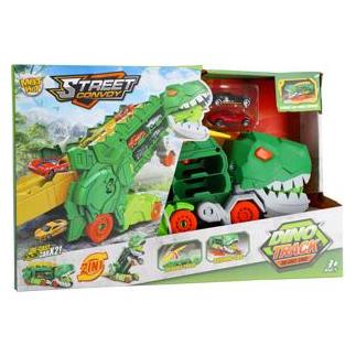 Dino Transporter Transportkoffer Met 2 Diecast Auto's