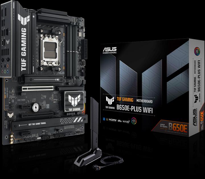 Actual product image ASUS MB TUF GAMING B650E-PLUS WIFI (AM5, AMD B650E, ATX)