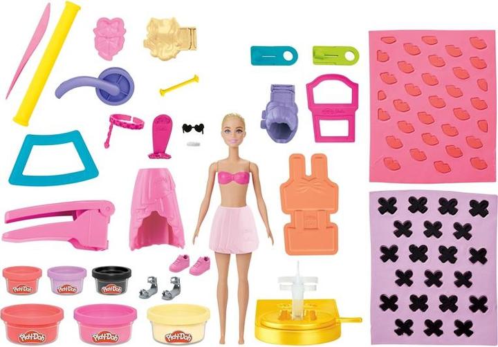 Actual product image Play-Doh Barbie fashion show playset