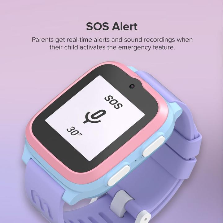 Produktbild myFirst Smart Watch Fone S3 Blau/Rosa/Violett (48 mm, 4G)