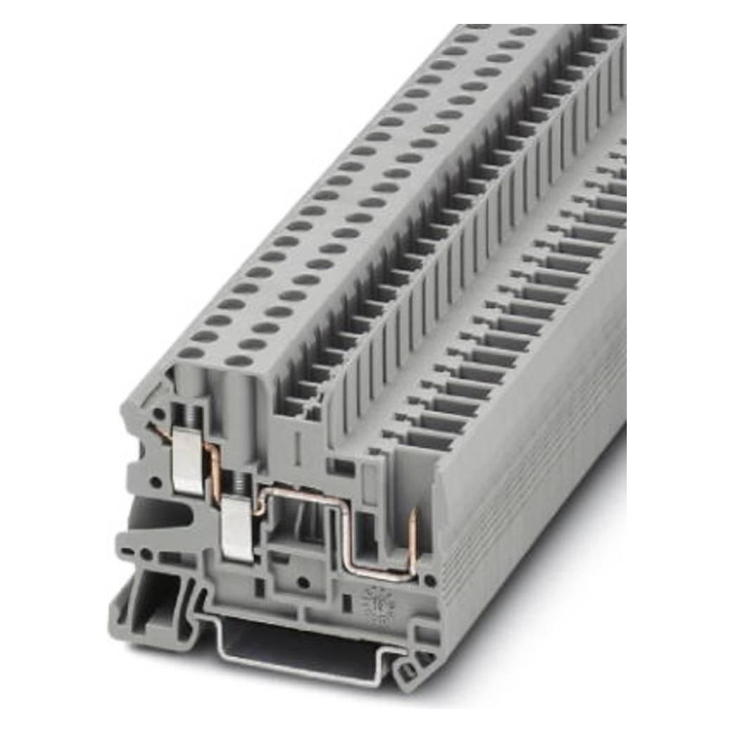 Phoenix Contact TB,Screw connection,Width:6.2mm,grey, Elektronikkabel + Stecker, Grau