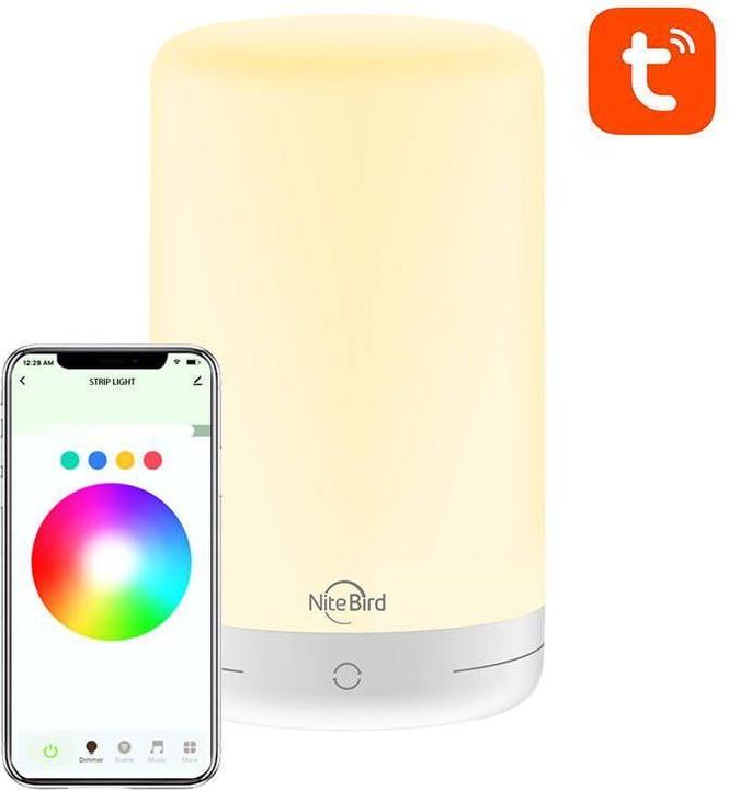 Actual product image Nitebird Smart Bedside Lamp