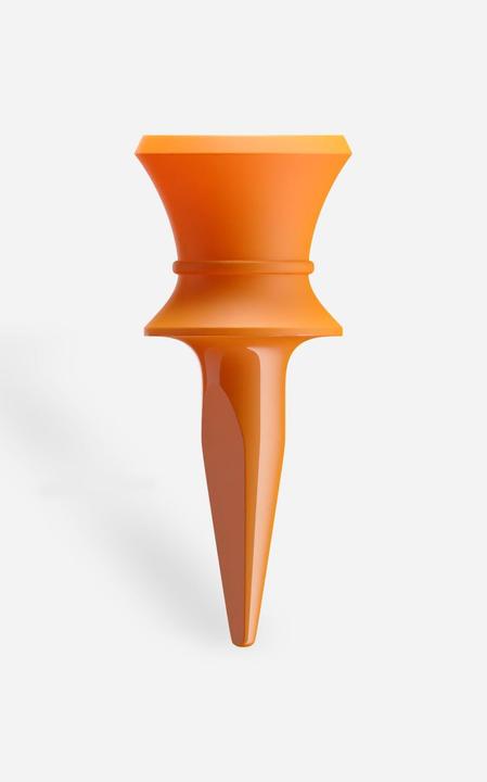 Inesis Golf tees plastic graduated 12 mm 10 pieces orange