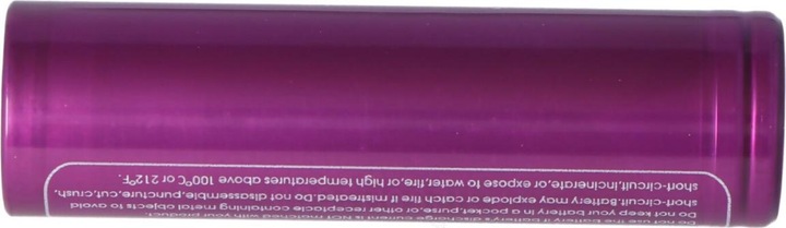 Immagine prodotto Efest Batteria Purple IMR 18650 / uscita di corrente 35A (Flat Top) (1 pz., 18650, 3000 mAh)