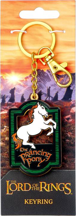 Actual product image Carat LE SEIGNEUR DES ANNEAUX - Enseigne du Pub Pony - Porte-clés