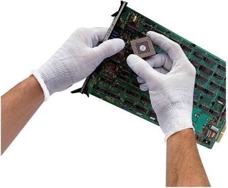 Image du produit Velleman Kinetronics ASG-L, gants antistatiques, Large (L)