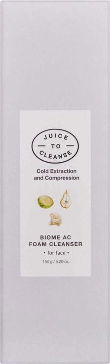 Actual product image Juice to Cleanse Biome AC Foam Cleanser (Cleansing Foam)