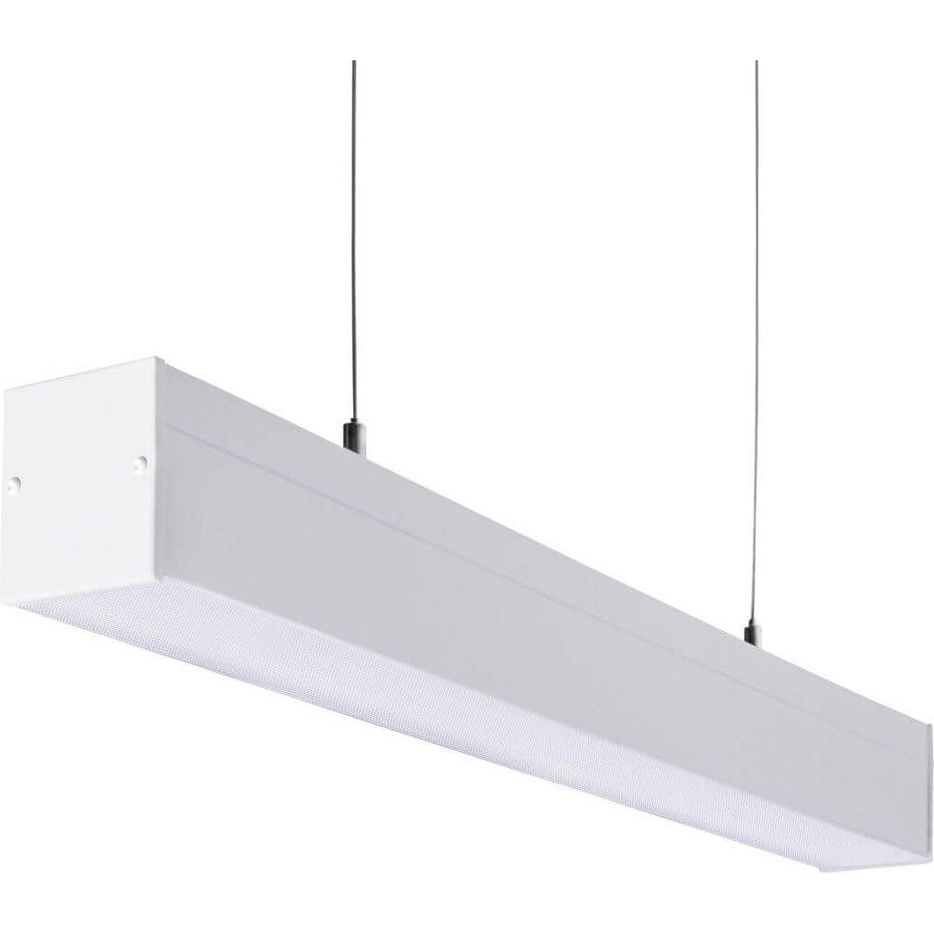 Kanlux, Pendelleuchte, 28443 AL 4LED 60-MPR-W Röhrenleuchte/Pendelleuchte (G13, 6000 lm)