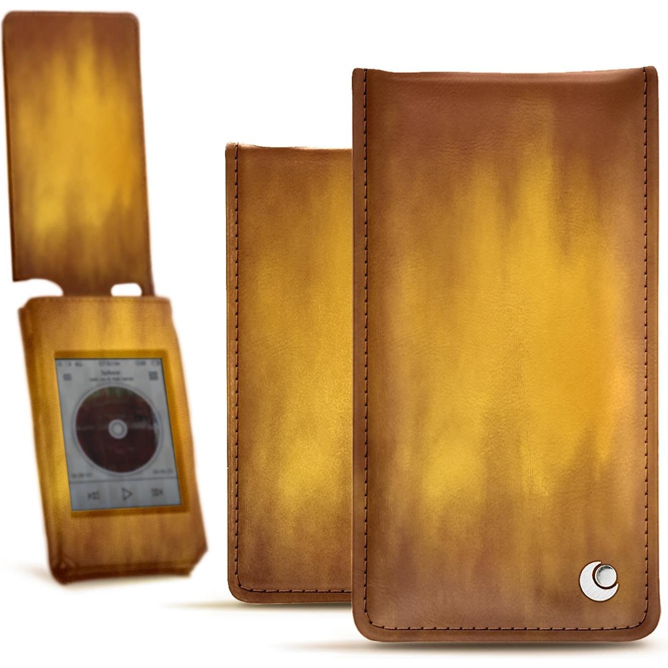 Noreve Lederschutzhülle vertikal, MP3 Tasche + Hülle, Gold