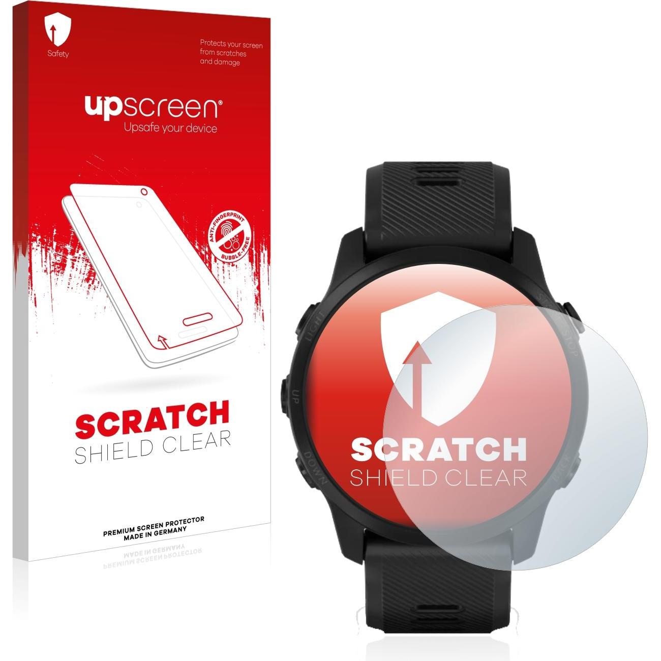 upscreen Scratch Shield Displayschutz, Smartwatch Schutzfolie, Transparent
