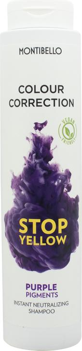Actual product image Montibello Colour Correction Stop Yellow (300 ml, Silver shampoo)