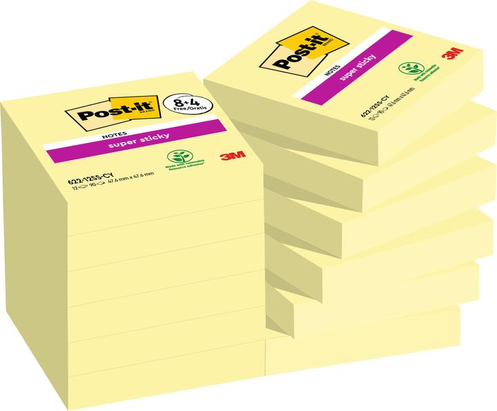 Produktbild Post-it Super Sticky (47.6 x 47.6 mm)