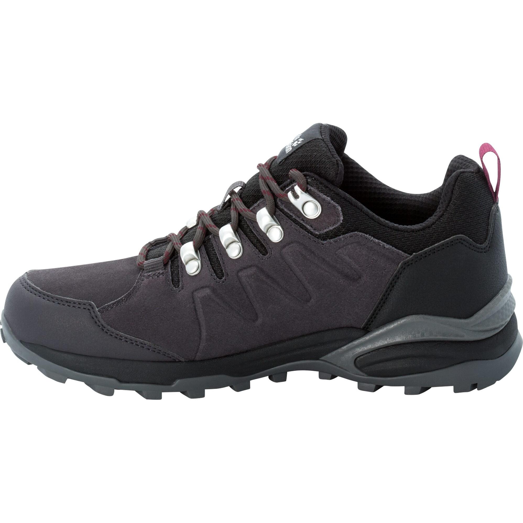 Thumbnail - Jack Wolfskin, Damen, Wanderschuhe, Refugio Texapore Low W (38), Grau