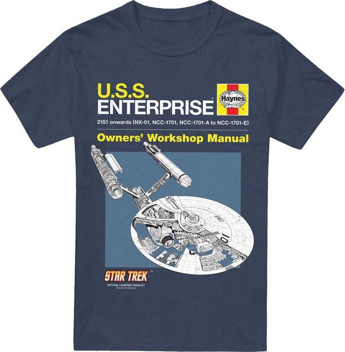 Actual product image Unisex Adult Enterprise Manual T-Shirt (XXL)
