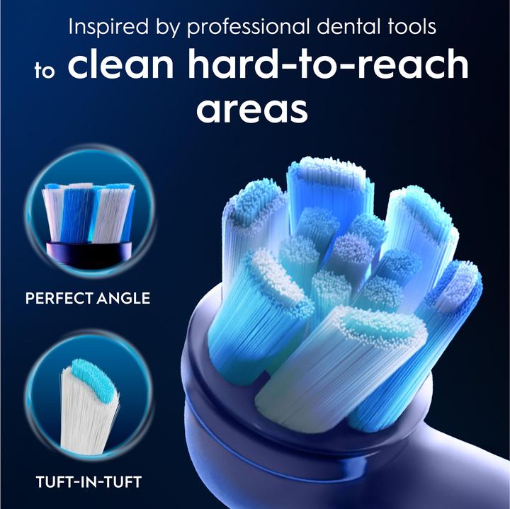 Actual product image Oral-B Oral B - iO Series Ultimate Clean Replacement Brush Heads - White - 3 count (3 x)