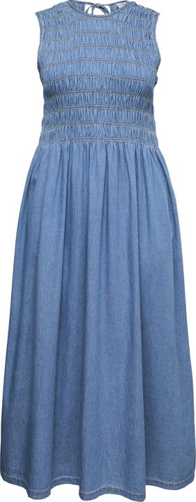 Image du produit Vero Moda VMCNERINA Langes Kleid Jeanskleid (46)