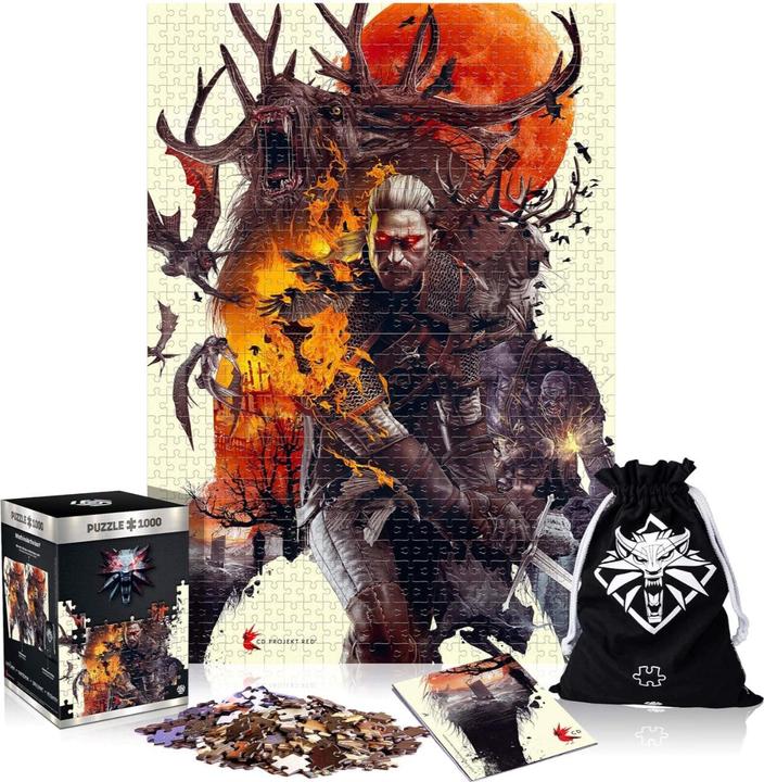 Produktbild GED The Witcher : Monsters - Puzzle 1000 Pezzi (1000 Teile)