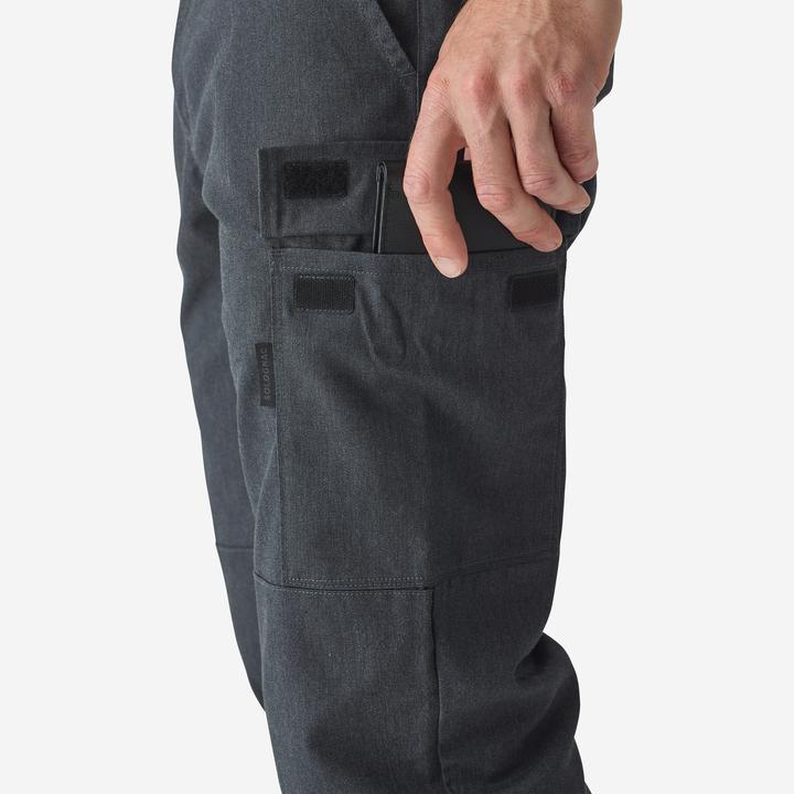 Image du produit Solognac Pantalon Steppe 300 Regular gris (S)