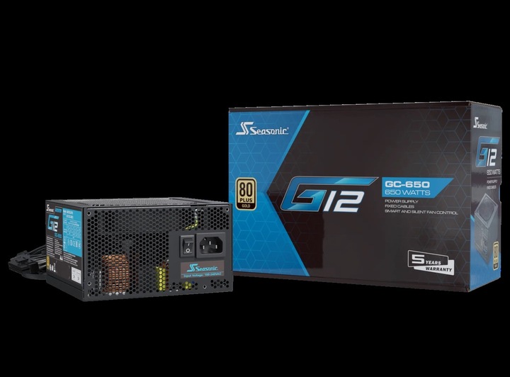 Productafbeelding Seasonic G12 GC-650 NIEUWE 650W ATX3.0 (650 W)