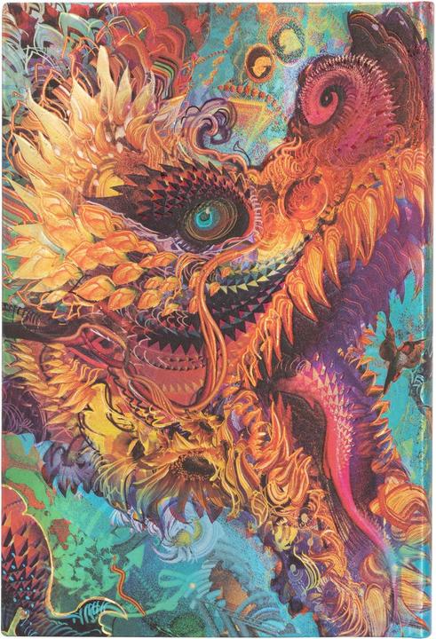 Produktbild Paperblanks Humming Dragon (Android Jones Collection) Mini Lined Hardcover Journal: Hardcover, 85 gsm, ribbon ma (Liniert, Harter Einband)