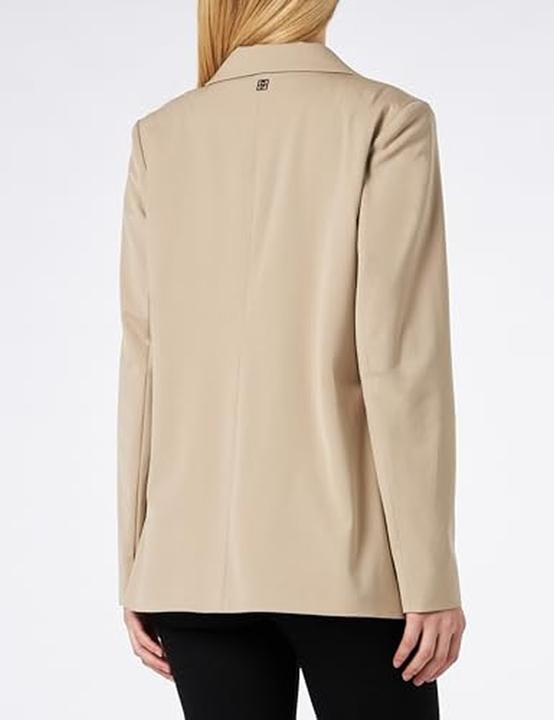 Productafbeelding Comma Blazer, lose Passform, Klappentaschen, Reverskragen (40)