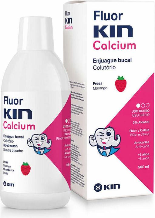KIN Fluorkin Calcium Mouthwash 500 Ml (500 ml, Mouthwash)