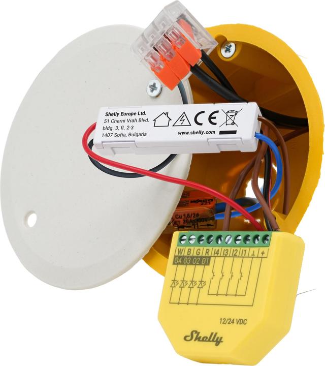 Actual product image Shelly 1-Channel Decoupler 230V