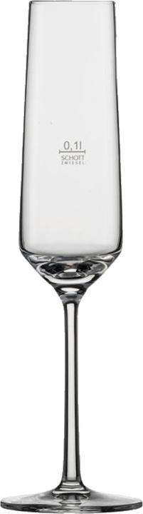 Schott Zwiesel Gläser Pure 215,0 ml, 6 St. (21.50 cl, 6 Gläser, Sektgläser)