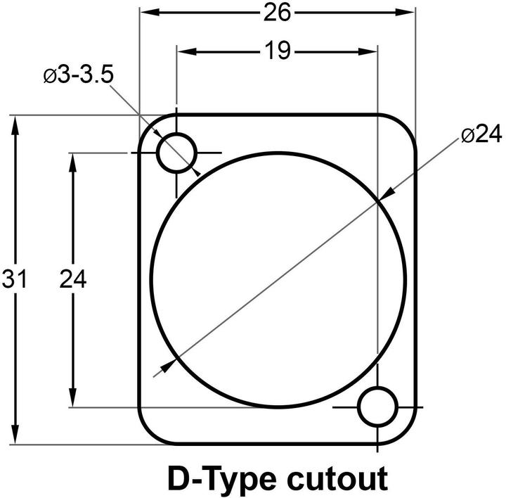 Produktbild Exsys D-Typ Adapter USB-C BU-ST (USB Typ-C, 20 cm)