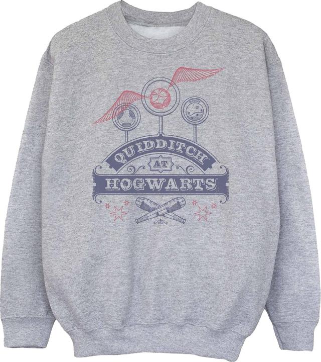 Produktbild Quidditch At Hogwarts Sweatshirt Mädchen (128)