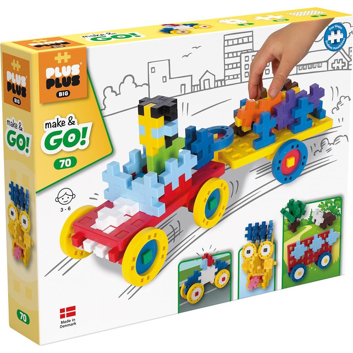 Thumbnail - Plus-Plus Kreativ Bausteine BIG Fahrzeuge