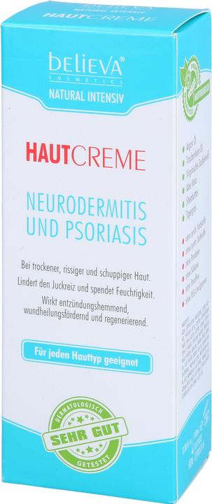 Actual product image Believa Cosmetics Believa vegan skin cream neurodermatitis and psoriasis (100ml) (100 ml, 24h cream)