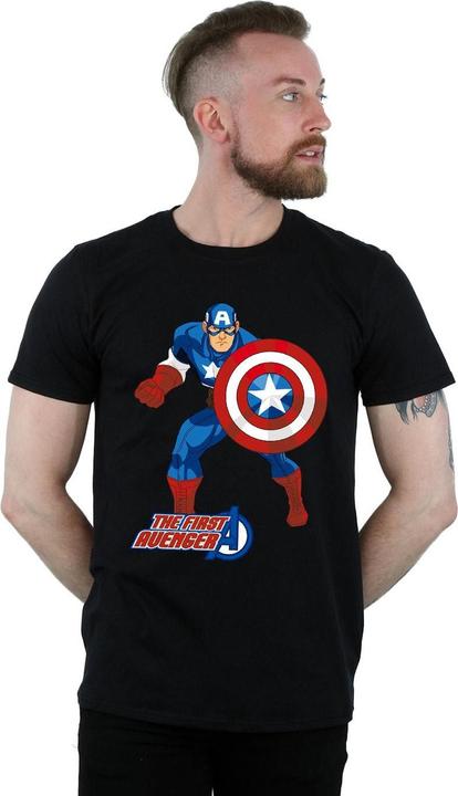 Image du produit Captain America - T-shirt THE FIRST AVENGER - Adulte (XL)