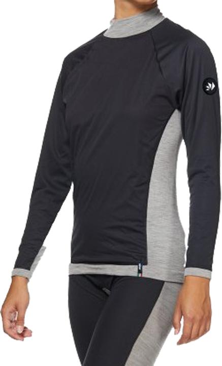 Produktbild Sixs Langarm Jersey TS4 MERINOS grau-schwarz L/XL (L)