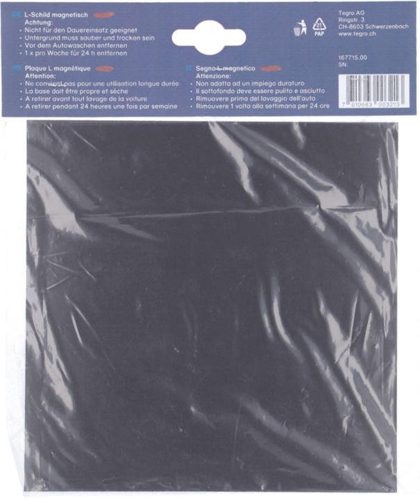 Produktbild Unitec Schild L
