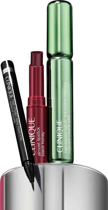 Actual product image Clinique Must Have Hi-Fi Makeup Set (Black, Intense Black)
