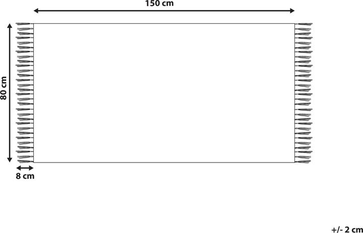 Produktbild Beliani Teppich Blau 80 x 150 cm YAVU (80 x 150 cm)