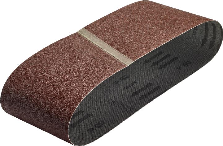 Produktbild wolfcraft 3 Gew.-Schleifbänder Korund Korund K60 (60)