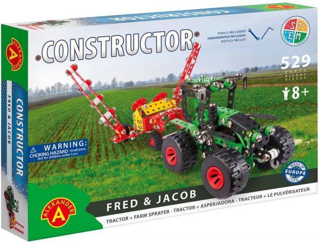 Image du produit Alexander Constructor - Tracteur avec pulvérisateur "Fred & Jacob
