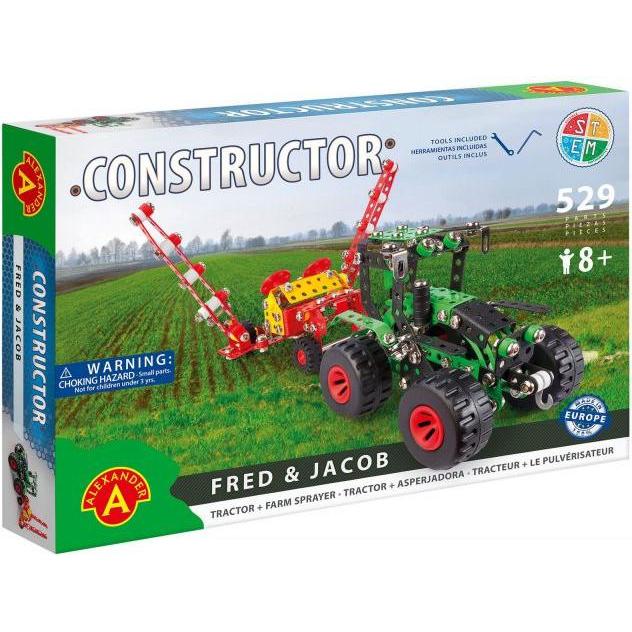 Alexander Constructor – Traktor mit Feldspritze "Fred & Jacob"