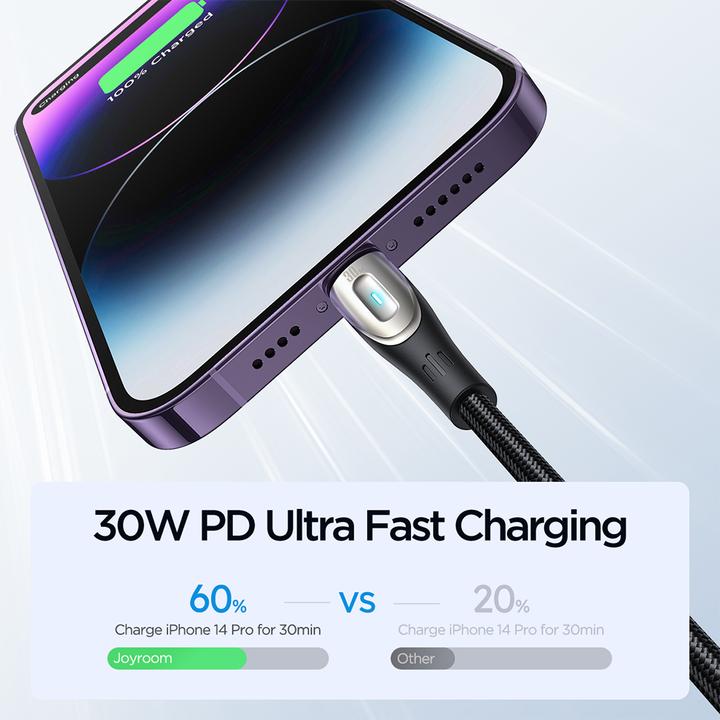 Immagine prodotto Joyroom USB C — Lightning (1.20 m, USB 3.0, 30 W)