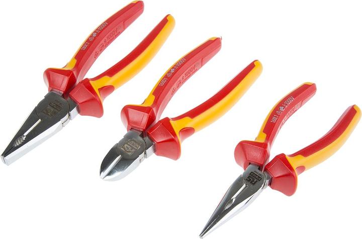 Produktbild RS PRO 9 Pc Insulated Pliers and SD Set. (9 Teile)