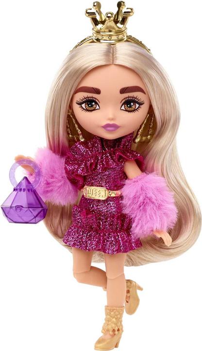 Actual product image Barbie Extra Mini Doll 8 - Gold Crown